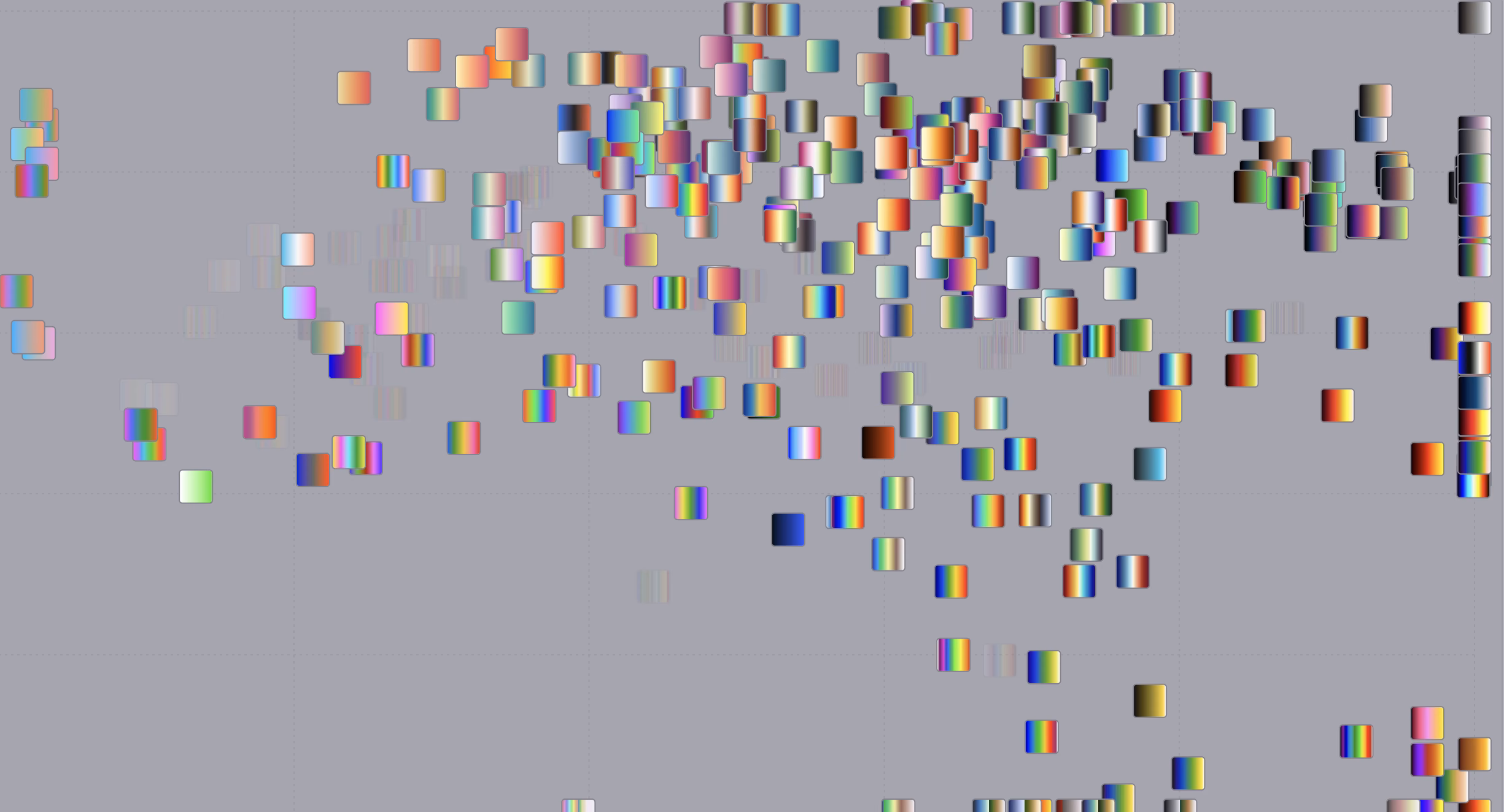 A color palette and tools for the science, design and development of color things